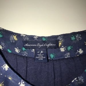 American Eagle Floral Tank Top